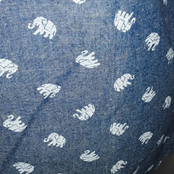 Lucky Brand Chambray Top - Picture 6 of 7